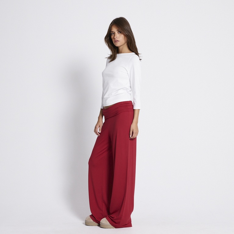 Foldable wide pants "Eleni"